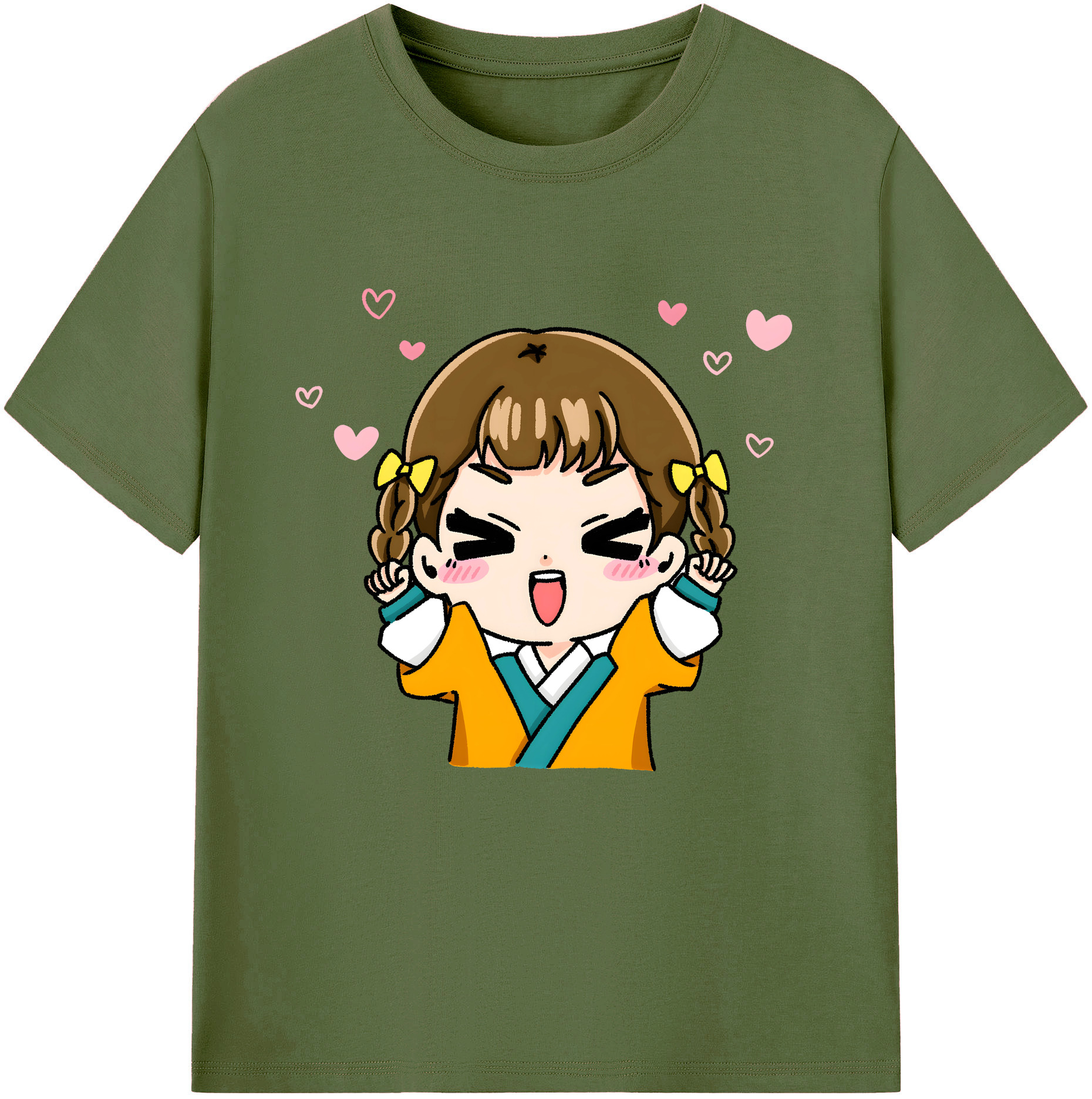 （画像用） 薬屋のひとりごと The Apothecary Diaries 綿100％半袖Tシャツ（フロントプリント）